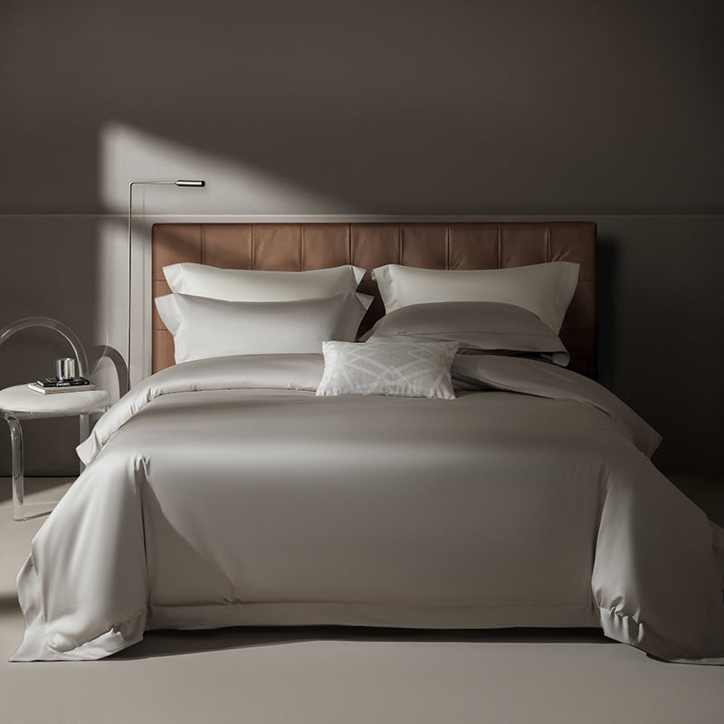 Luxury Egyptian Cotton Sateen Duvet Cover Set
