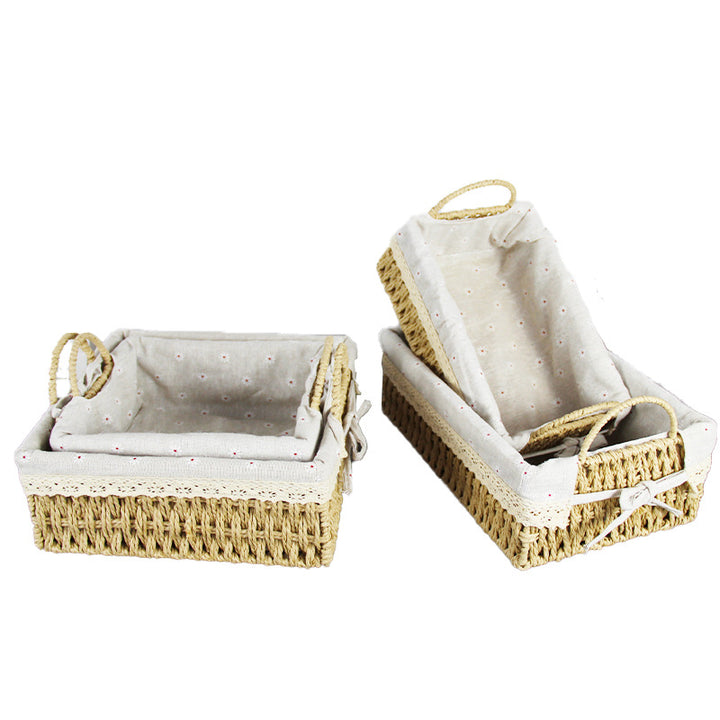 Handcrafted Woven Storage Basket Stornfield