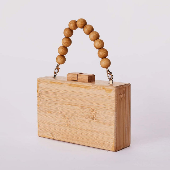 Wooden Box Clutch