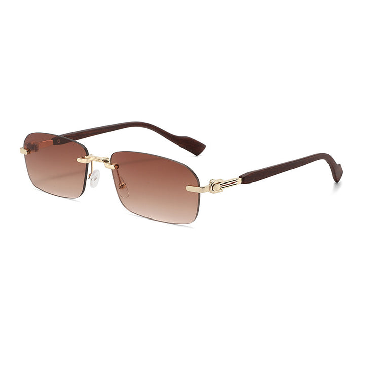 Men's Sleek Geometric Frame Sunglasses Stornfield