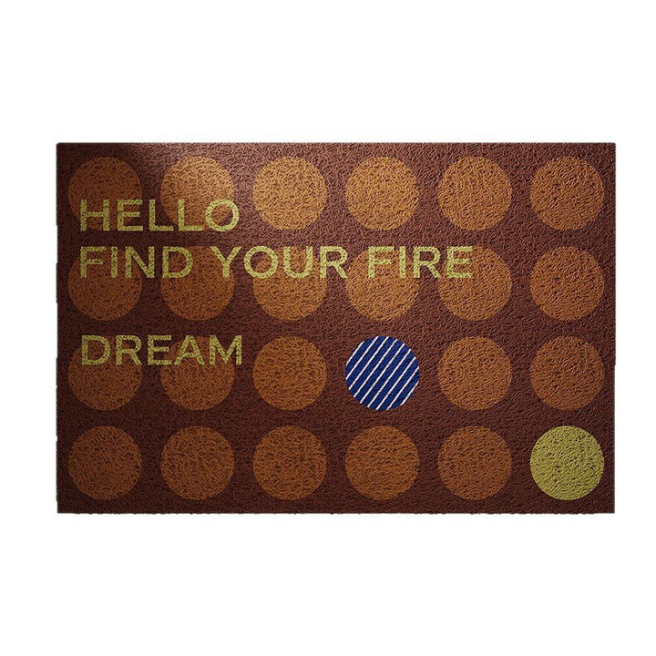 Welcome Message Indoor Doormat Stornfield