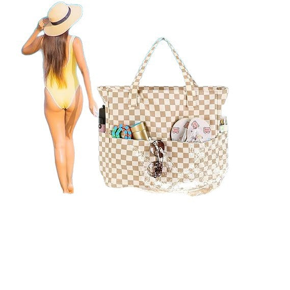 Spacious beach bag with versatile compartments Stornfield