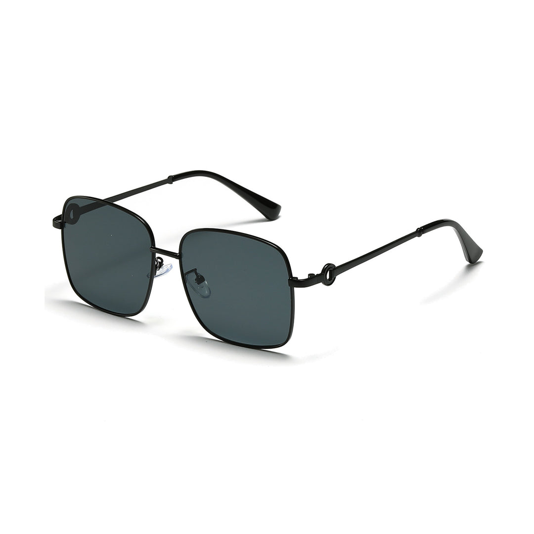 Ladies elegant square sunglasses with high-quality metal frame Stornfield