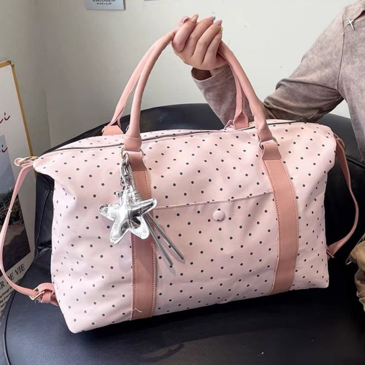 Women's Polka Dot Travel Duffel Bag Stornfield