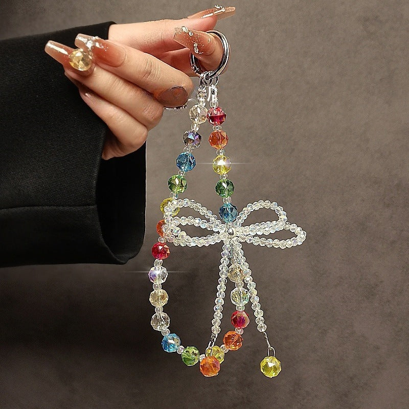 Colorful Beaded Charm Keychain Stornfield