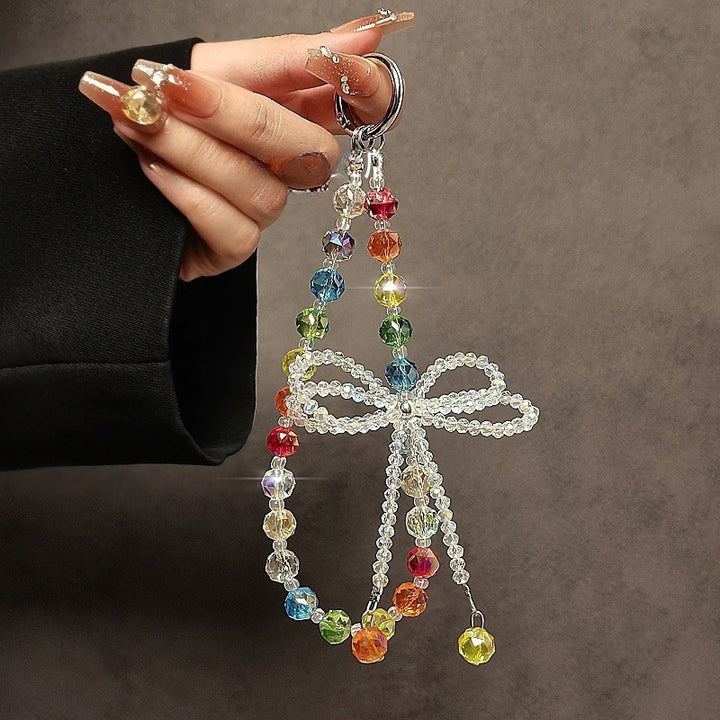 Colorful Beaded Charm Keychain Stornfield