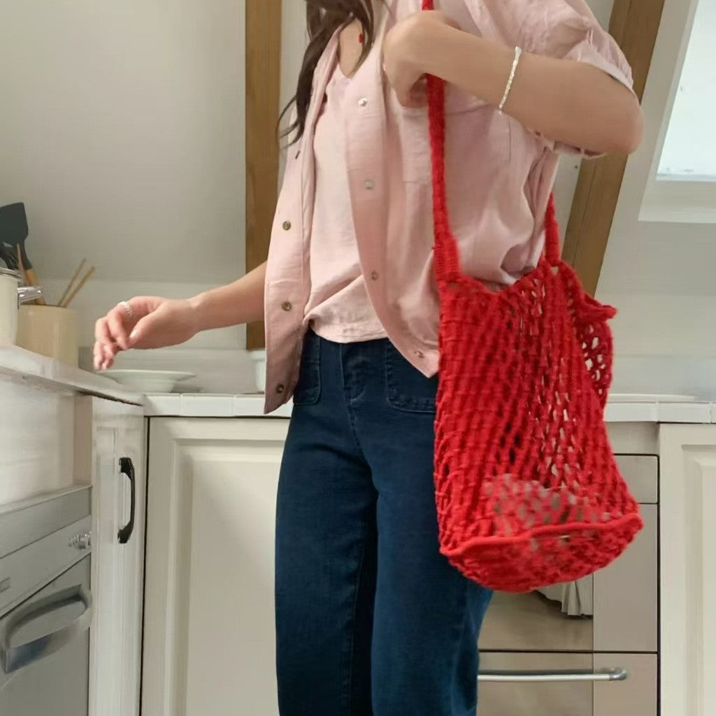 Hand-knotted net bag Stornfield
