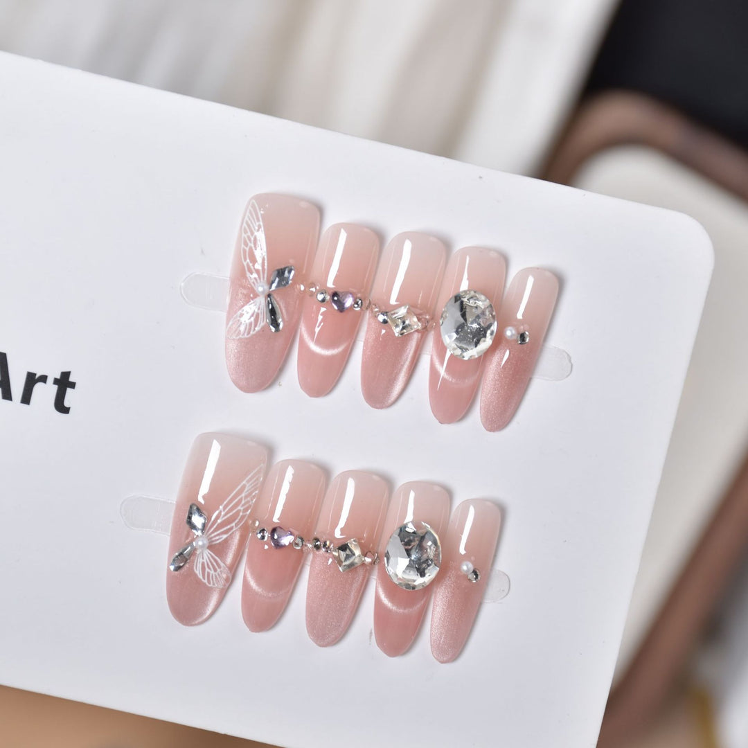 Decorative Animal Print Press-On Nail Set Stornfield