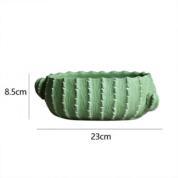 Decorative flower pot in cactus design Stornfield
