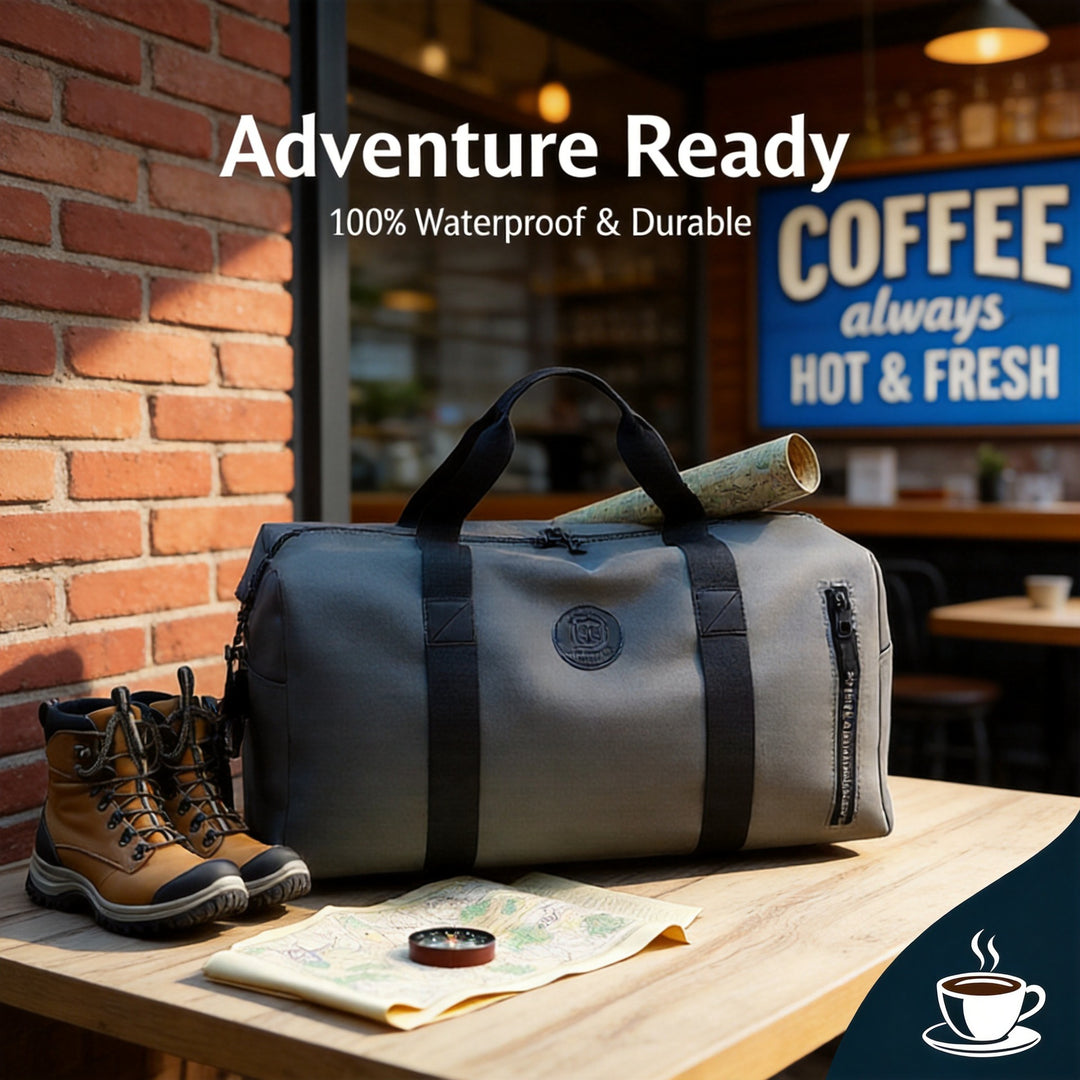 Sporty Duffel Bag With Many Compartments And Durable Material Stornfield