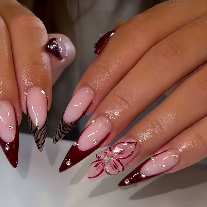 Premium Artistic Stiletto Nail Enhancements Stornfield