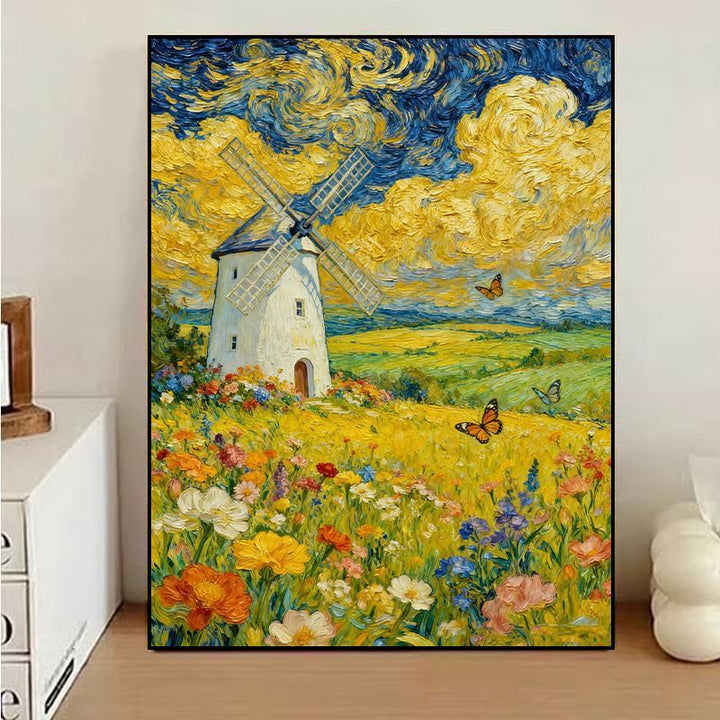 Impressionist Landscape Art Print Stornfield