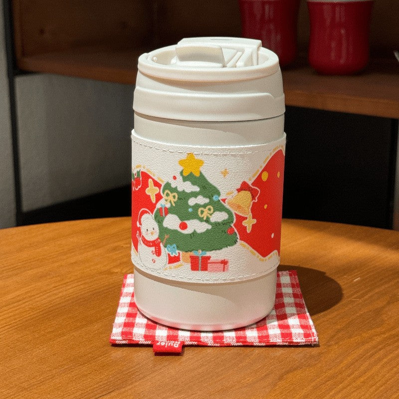 Women's Insulated Coffee Mug with Elegant Design and Safe Lid System Stornfield