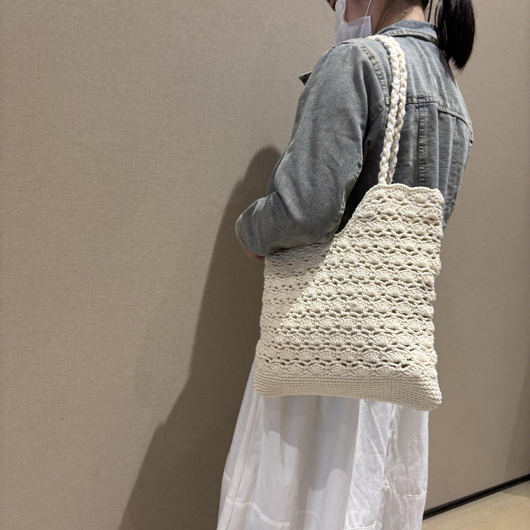 Hand-knotted Shopper Bag Stornfield
