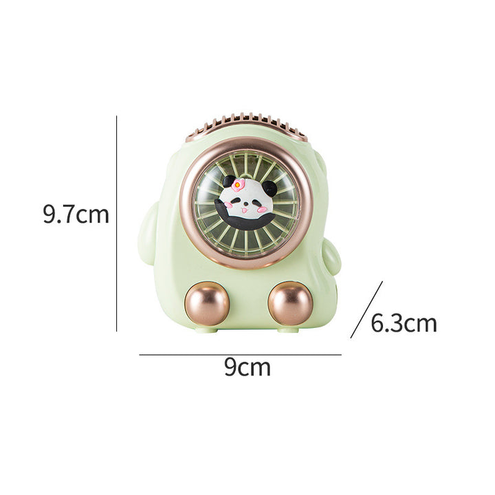 Adorable Handheld Cooling Fan with Cute Panda Design Stornfield
