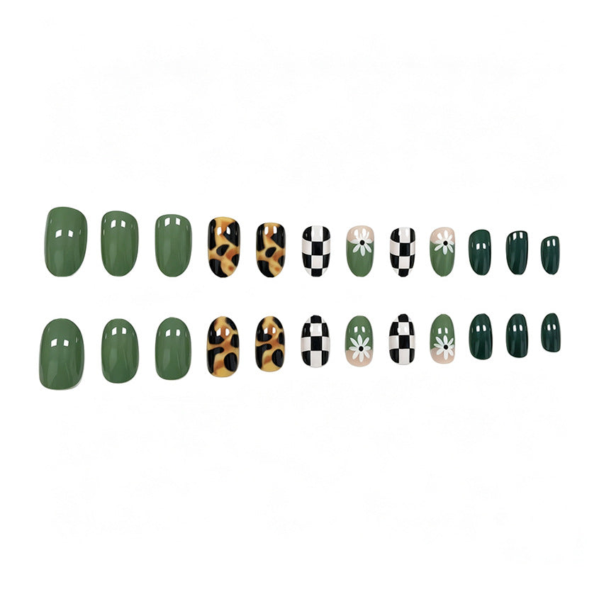Artistic Press-On Nail Set Stornfield