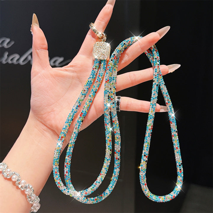 Rhinestone-Embellished Eyewear Lanyard Stornfield