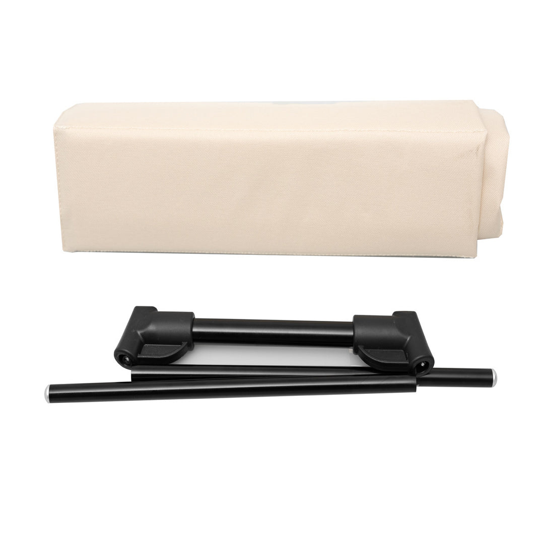 Foldable Outdoor Seat with Adjustable Backrest Stornfield
