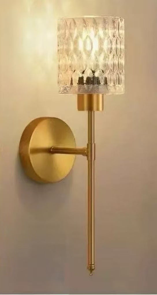 Modern Crystal Glass Wall Sconce