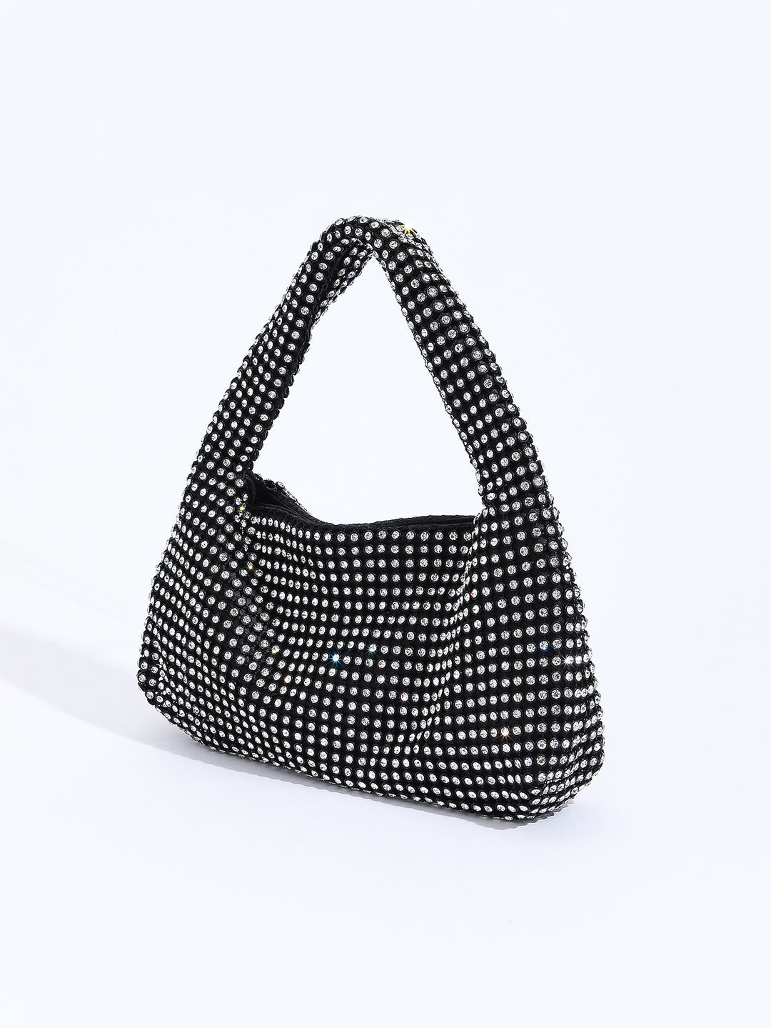 Crystal-Embellished Evening Handbag