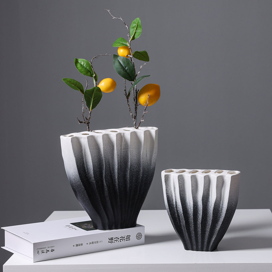 Decorative Textured Ceramic Vase