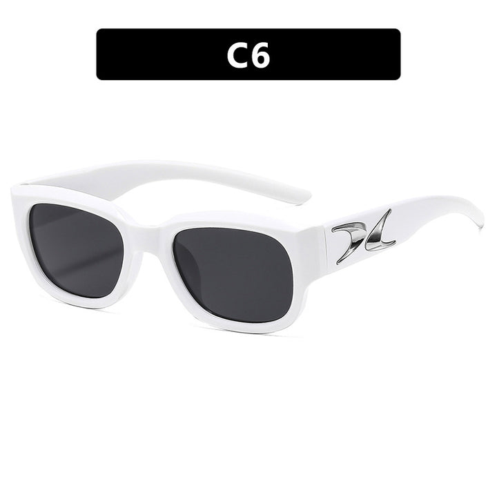 Women's sunglasses in fashionable retro design with stylish accents Stornfield