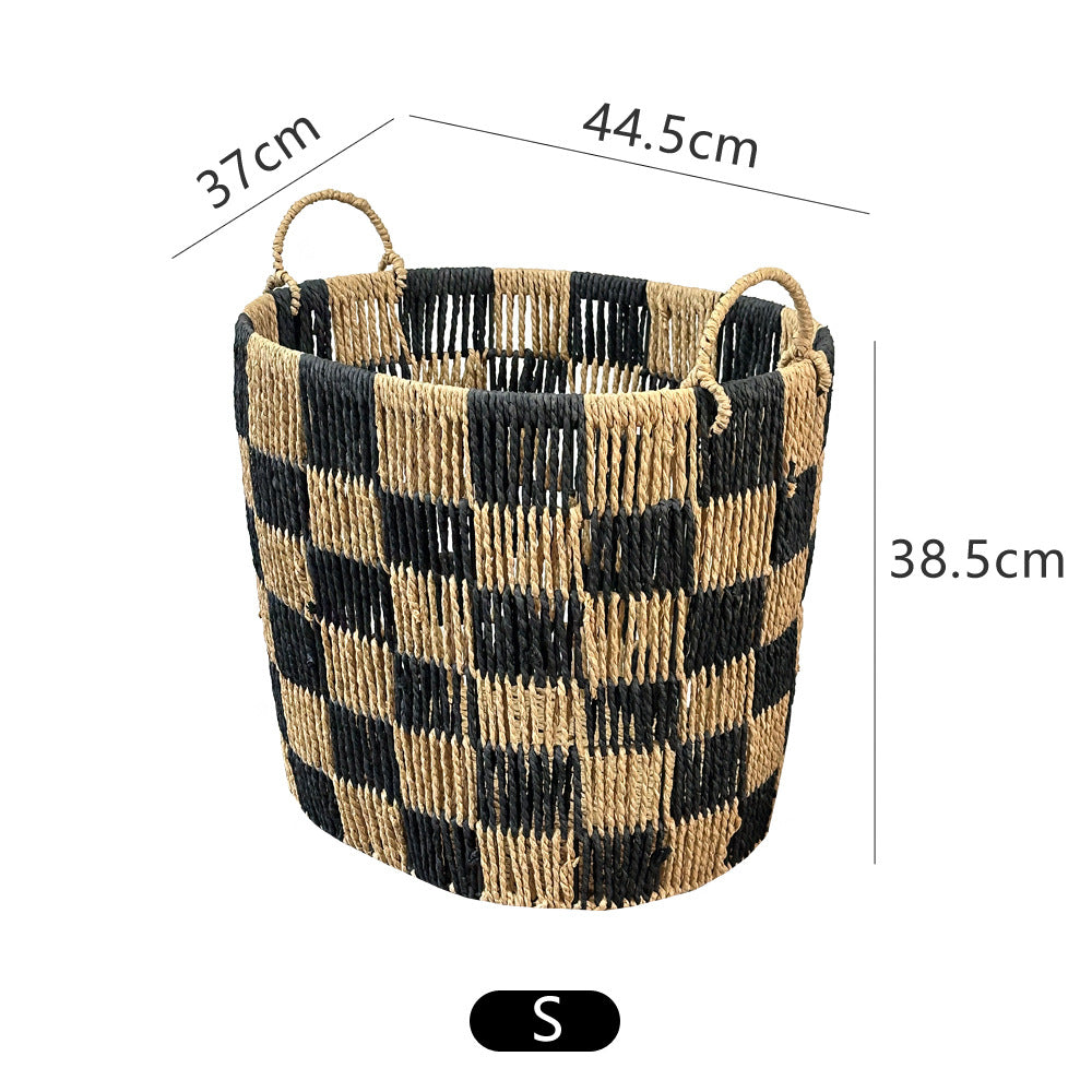 Stylish storage basket with handles Stornfield