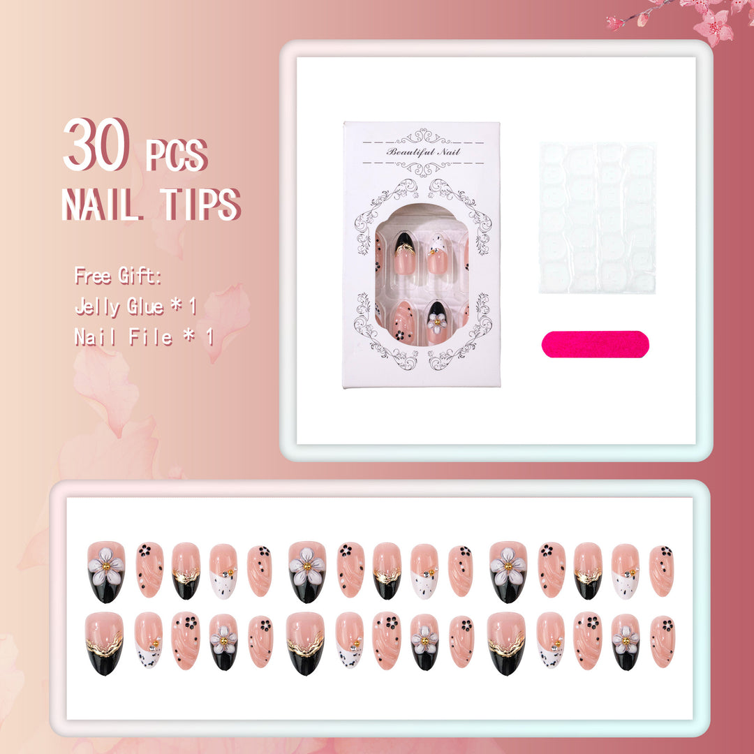 Artistic Press-On Nail Design Kit