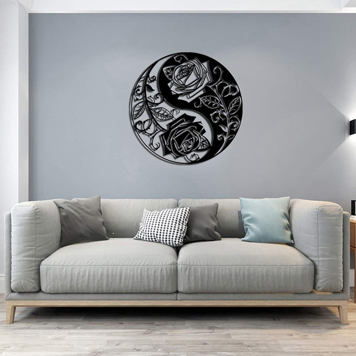 Black Metal Wall Art Home Decor | Stornfield