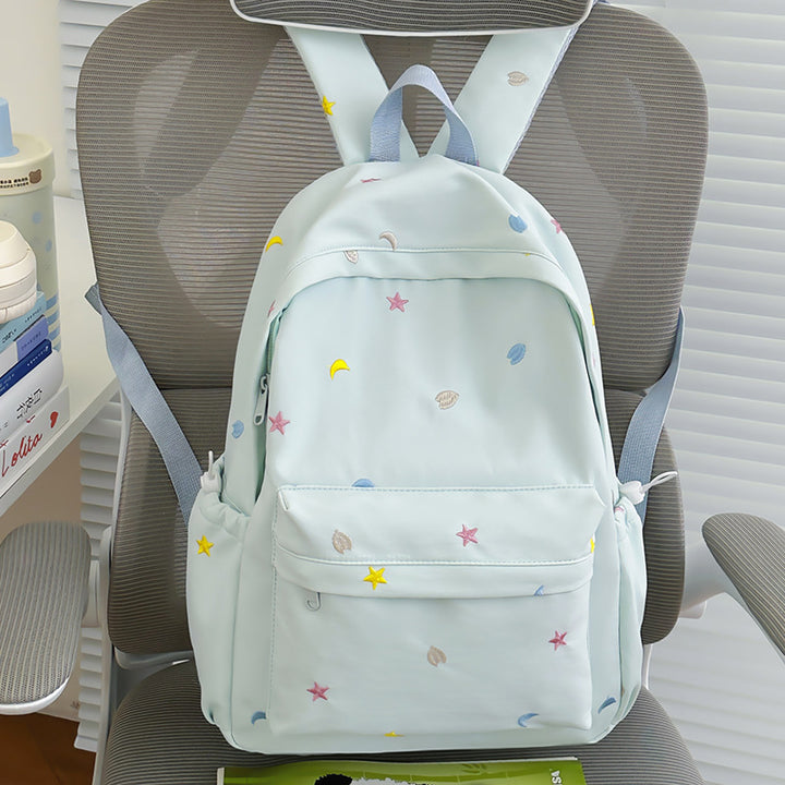 Embroidered Moon and Star Backpack Stornfield