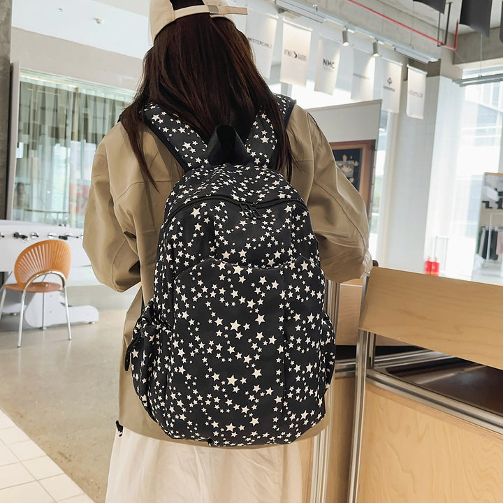 Casual Star-Patterned Backpack Stornfield 1791206130