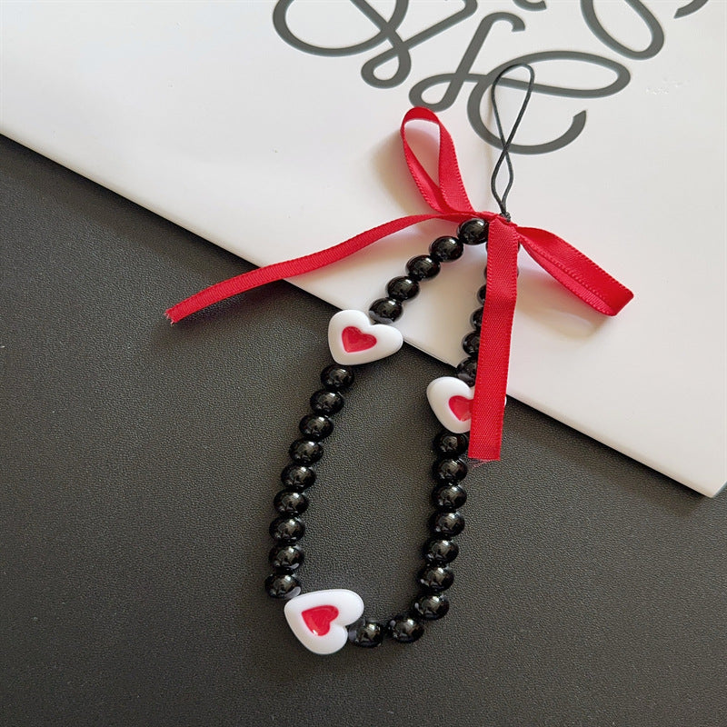 Heart-Themed Beaded Accessory Stornfield