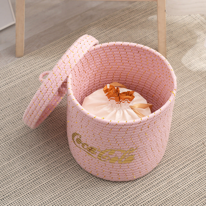 Decorative storage basket Stornfield