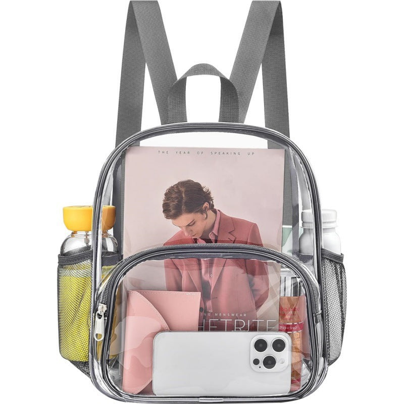 Unisex transparent comfort backpack Stornfield
