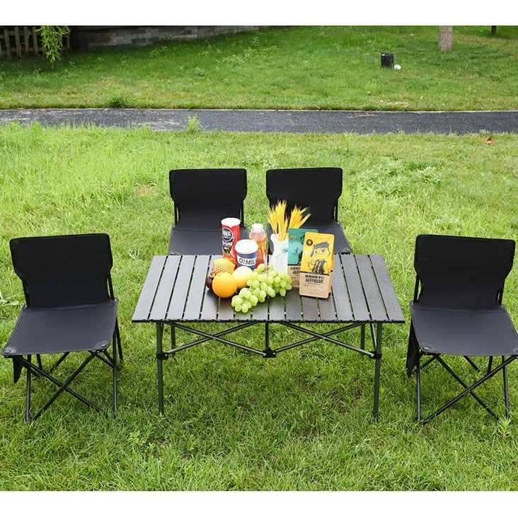 Folding Chair With Ergonomic Backrest Stornfield