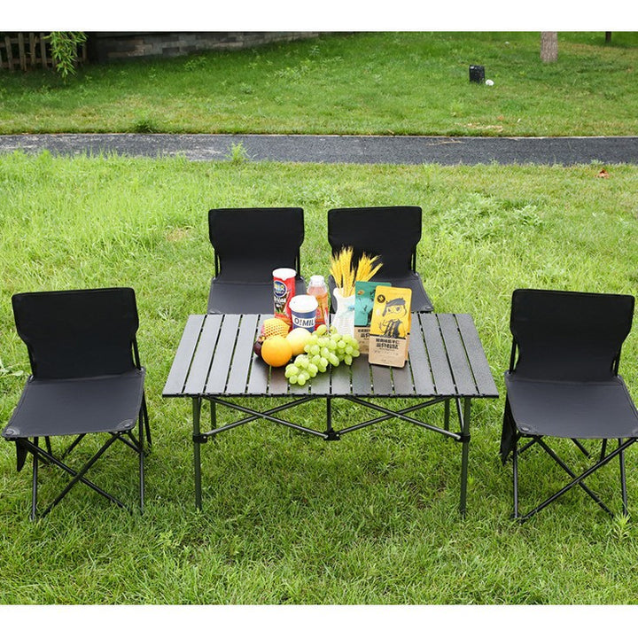 Folding Chair With Ergonomic Backrest Stornfield