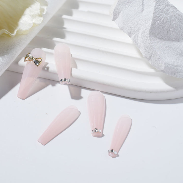 Premium Glamorous Press-On Nail Extension Set Stornfield