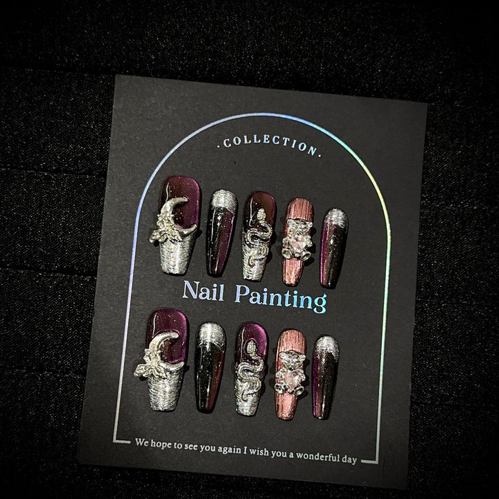 Artistic Press-On Nail Collection