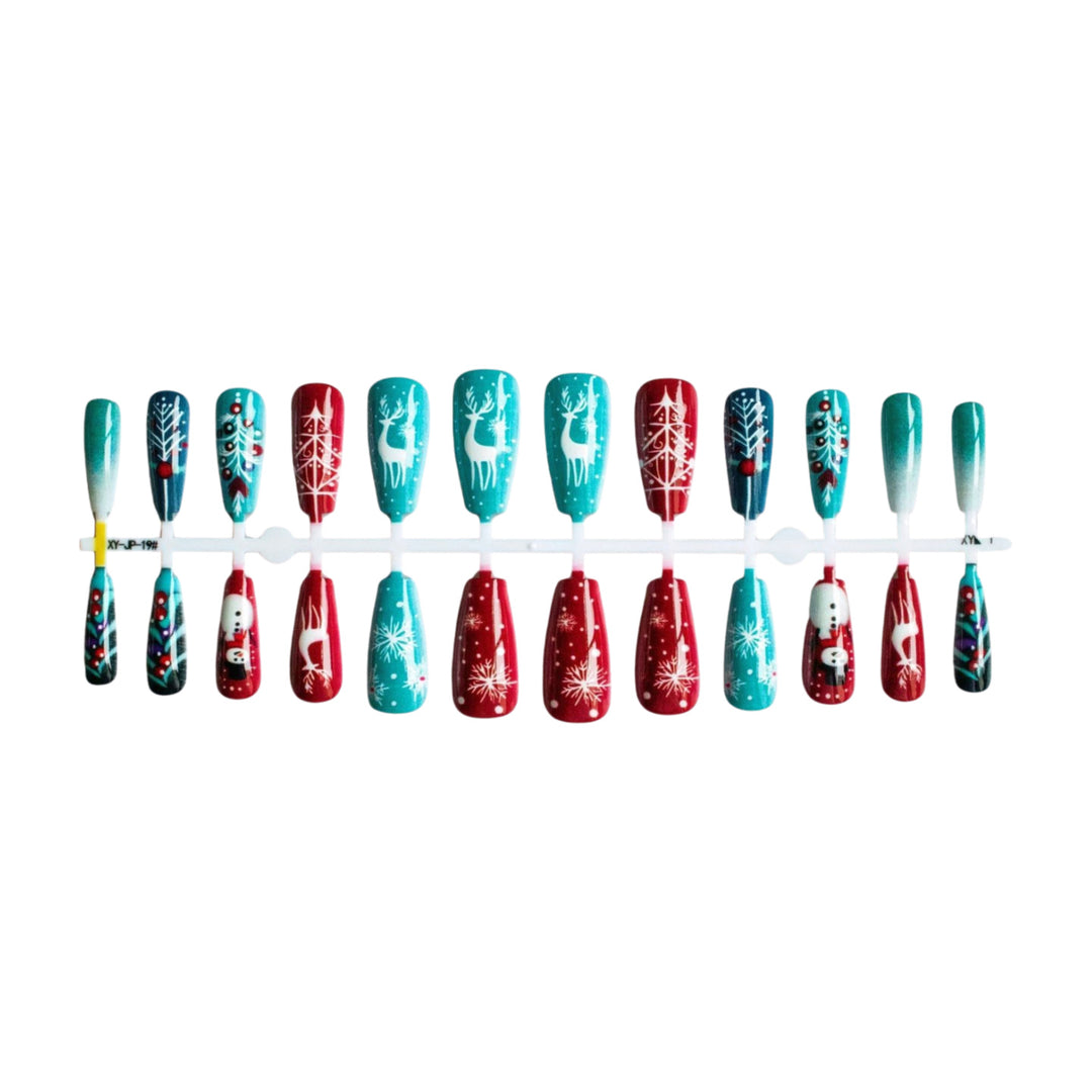 Holiday-Themed Nail Art