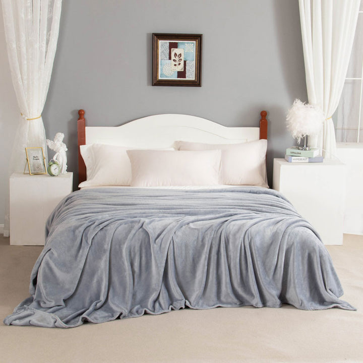 Plush Fleece Throw Blanket Stornfield