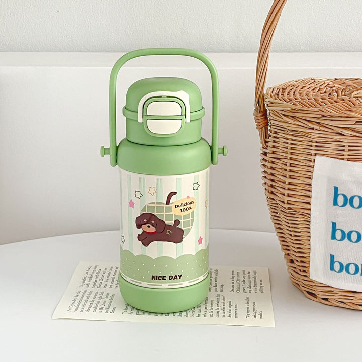 Ladies Insulated Thermos Bottle with Cute Animal Design Stornfield