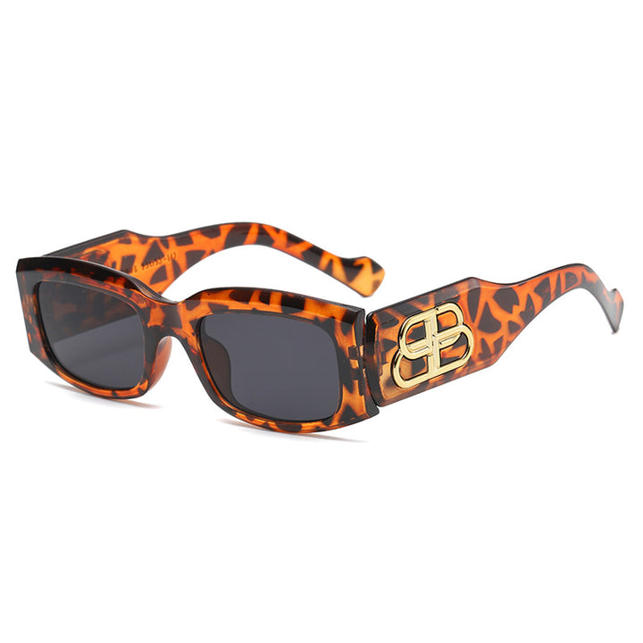 Women's fashionable square sunglasses with luxurious frame accents Stornfield