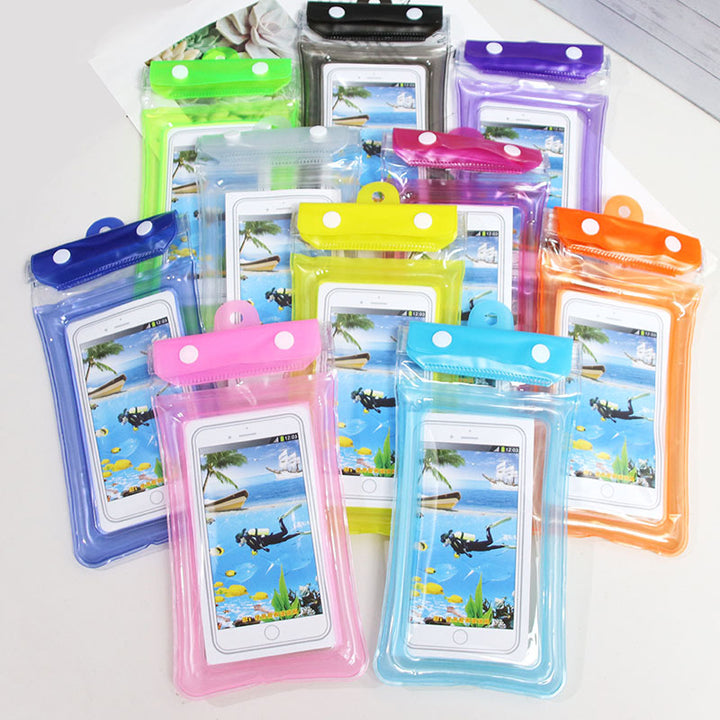 Unisex waterproof smartphone bag with flexible carrying strap Stornfield