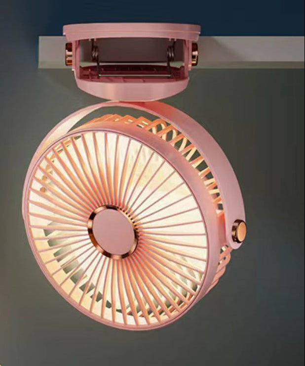 Unisex Portable Fan with LED Lighting Stornfield