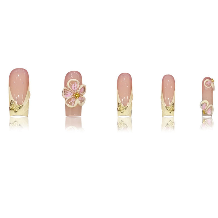 Artistic 3D Floral Nail Art Design Stornfield
