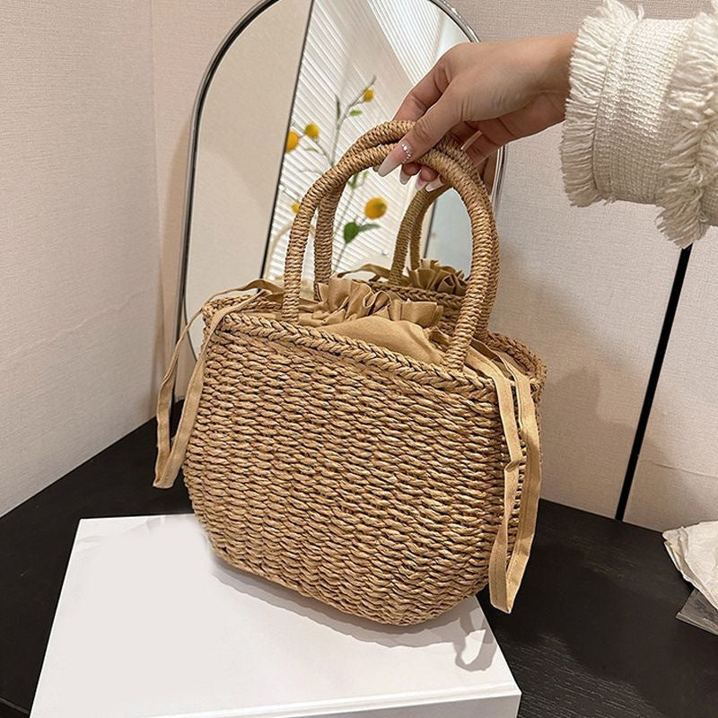 Handmade straw handbag Stornfield