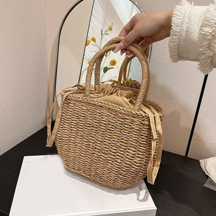Handmade straw handbag Stornfield