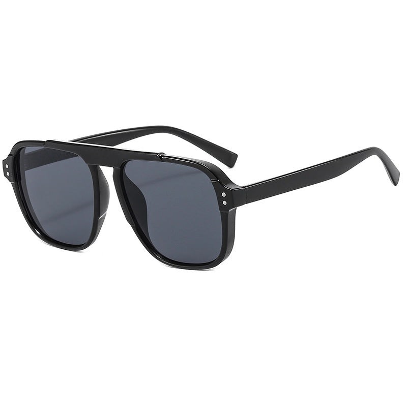 Ladies geometric sunglasses with polarized yellow lenses Stornfield