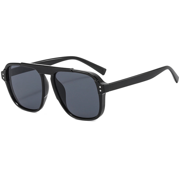 Ladies geometric sunglasses with polarized yellow lenses Stornfield