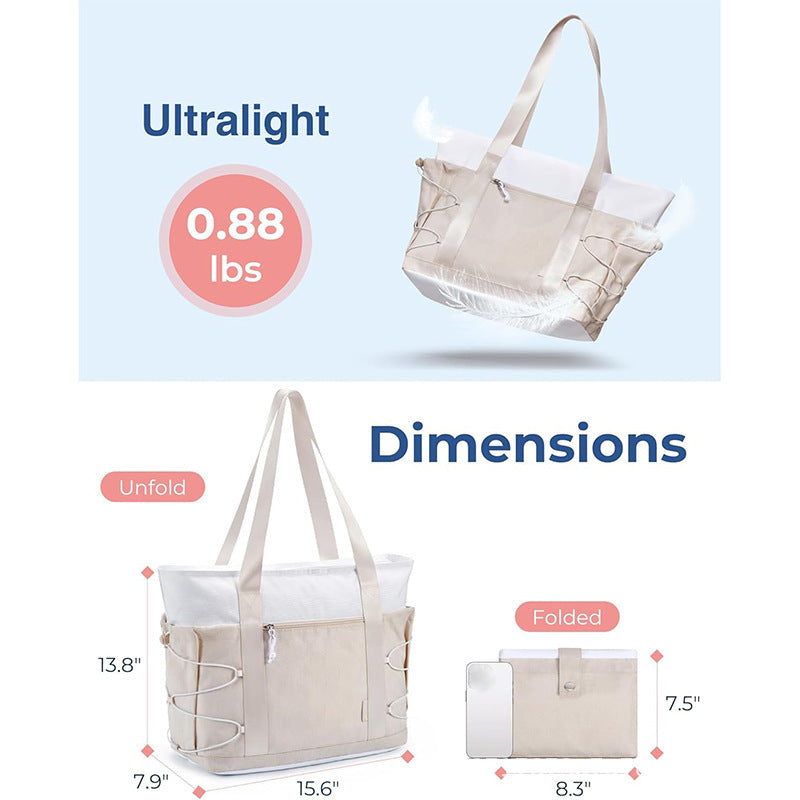 Multifunctional shopping bag with insulated compartments Stornfield